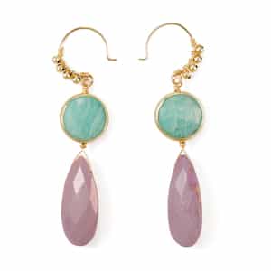 BARNEYS NEW YORK マラカイト ピアス