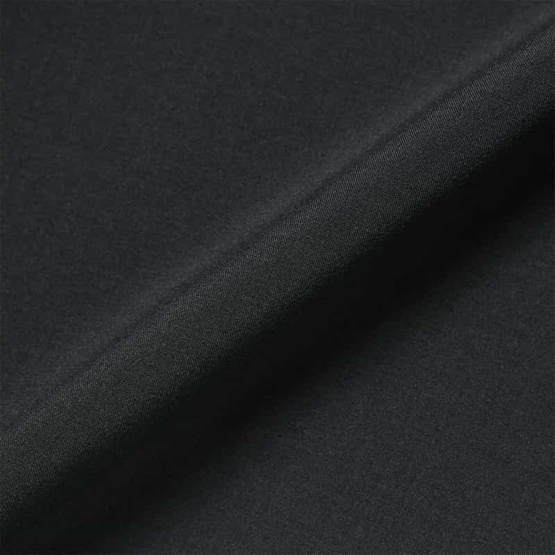 BARNEYS NEW YORK ウォッシャブル バルーンスリーブ ロングフレアドレス NAVY