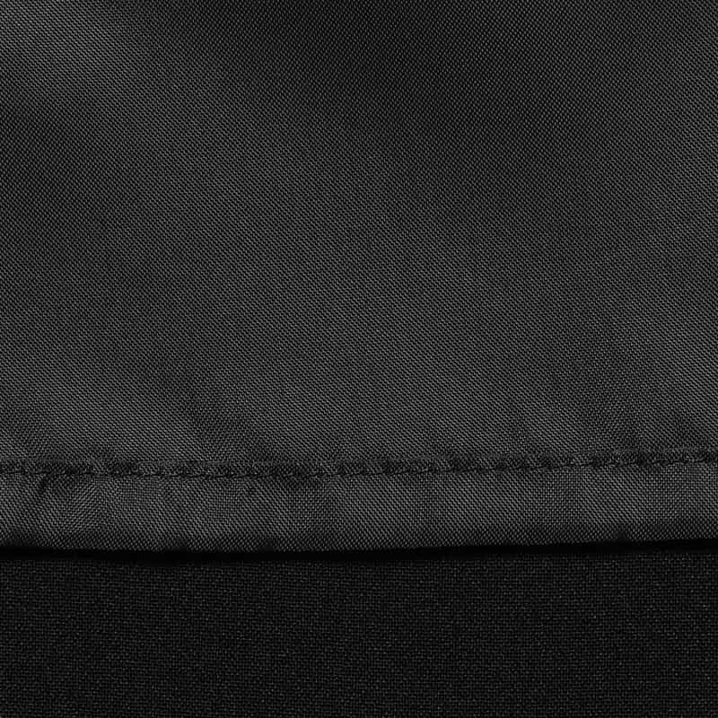 BARNEYS NEW YORK ウォッシャブル バルーンスリーブ ロングフレアドレス BLACK