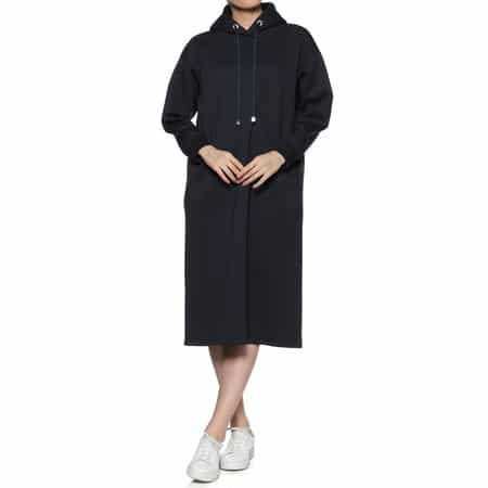 ウォッシャブル フーディドレス