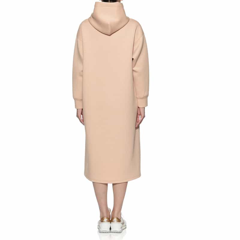 BARNEYS NEW YORK ウォッシャブル フーディドレス PINK