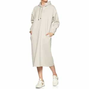 ウォッシャブル フーディドレス