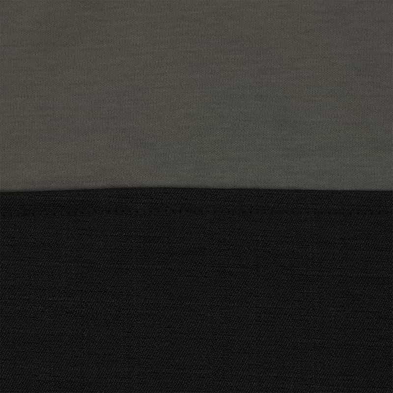 BARNEYS NEW YORK ウォッシャブル ボタン付きコンビネーションカットソー BLACK