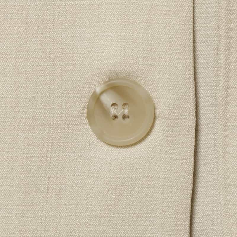 BARNEYS NEW YORK ウォッシャブル リネンライク ダブルジャケット BEIGE