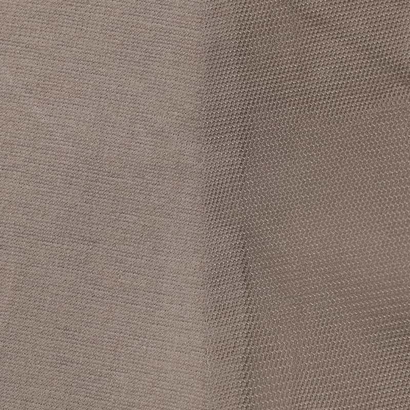 BARNEYS NEW YORK ウォッシャブル チュールコンビネーションロングドレス BEIGE