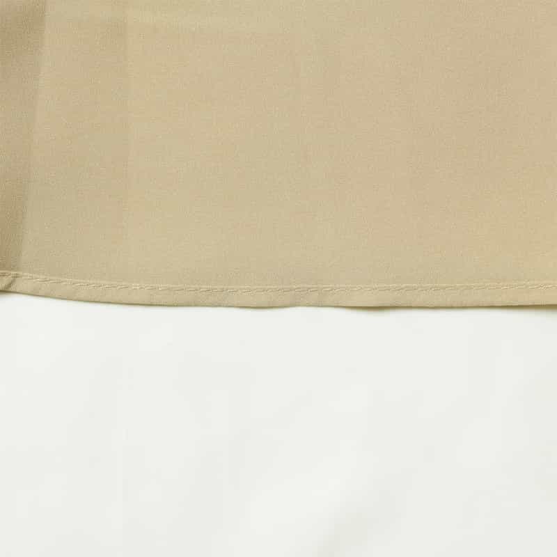 BARNEYS NEW YORK ウォッシャブル 切替ロングスカート OFF WHITE