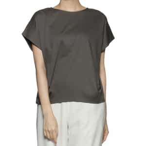 ウォッシャブル ショルダータックカットソー