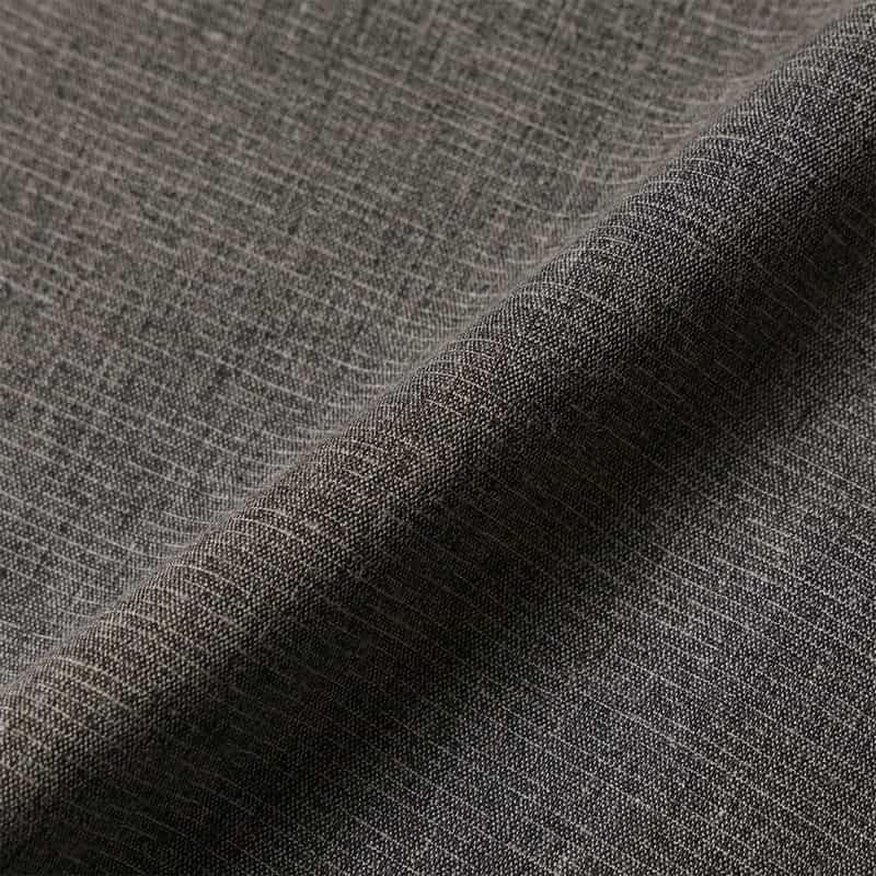 BARNEYS NEW YORK ウォッシャブル リネンライク ボウ付きスリーブ ブラウス GRAY