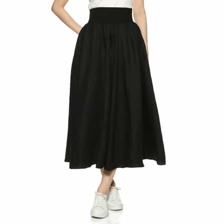 ウォッシャブル ロングスカート