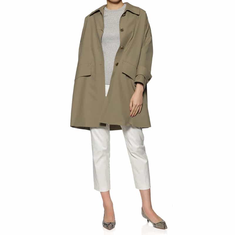 MACKINTOSH MACKINTOSH<マッキントッシュ>ステンカラーショートコート“HUMBIE" LT BEIGE