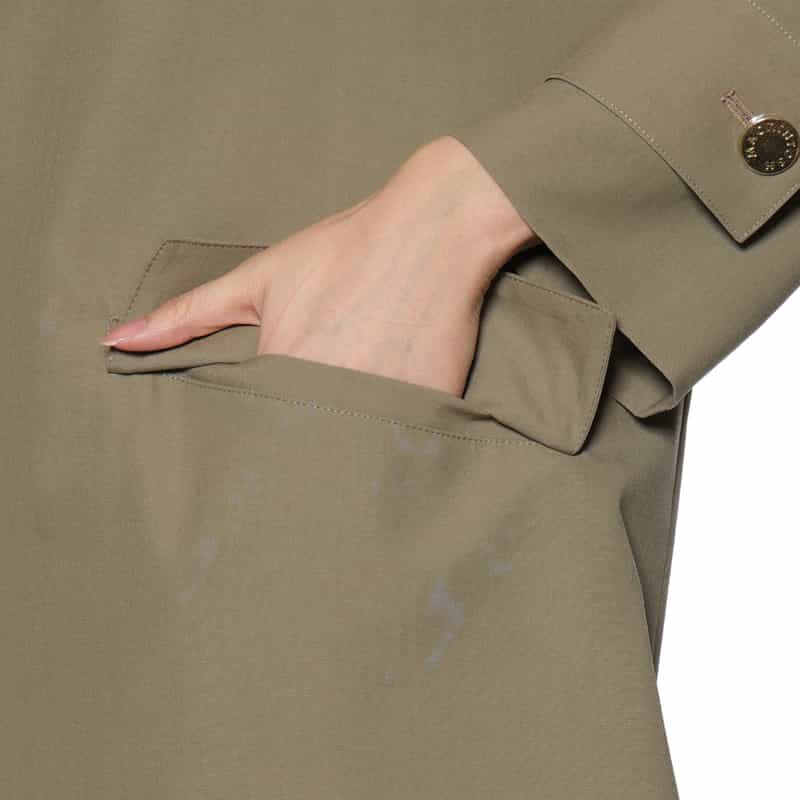 MACKINTOSH MACKINTOSH<マッキントッシュ>ステンカラーショートコート“HUMBIE" LT BEIGE