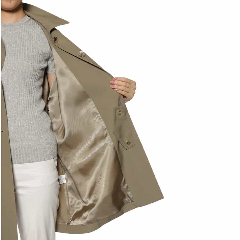 MACKINTOSH MACKINTOSH<マッキントッシュ>ステンカラーショートコート“HUMBIE" LT BEIGE