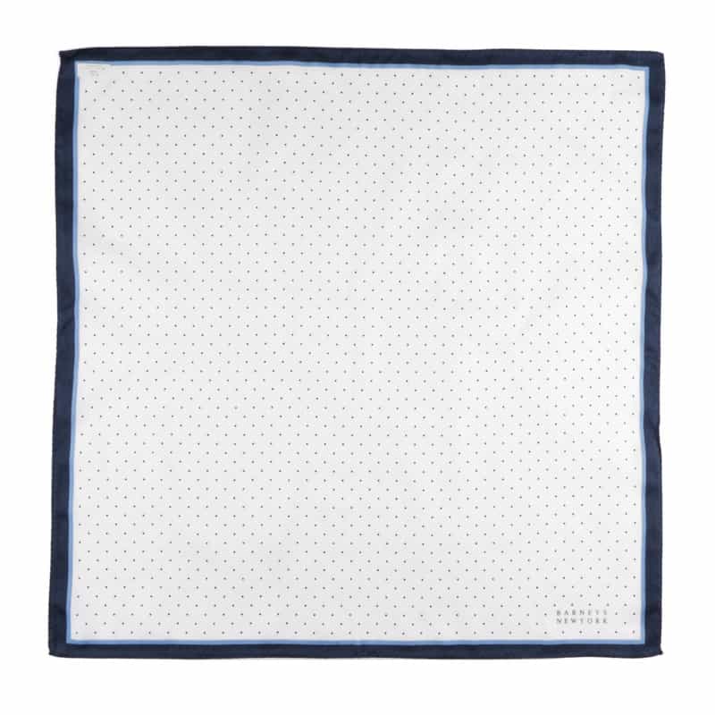 BARNEYS NEW YORK ハンカチ NAVY