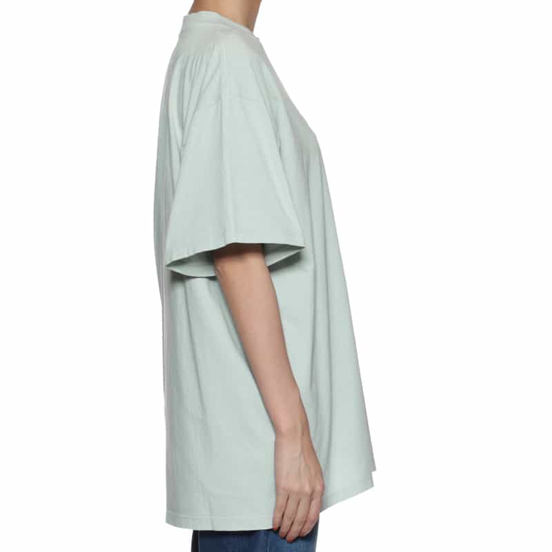 MM6 MAISON MARGIELA カレンダータグプリントTシャツ LT GREEN