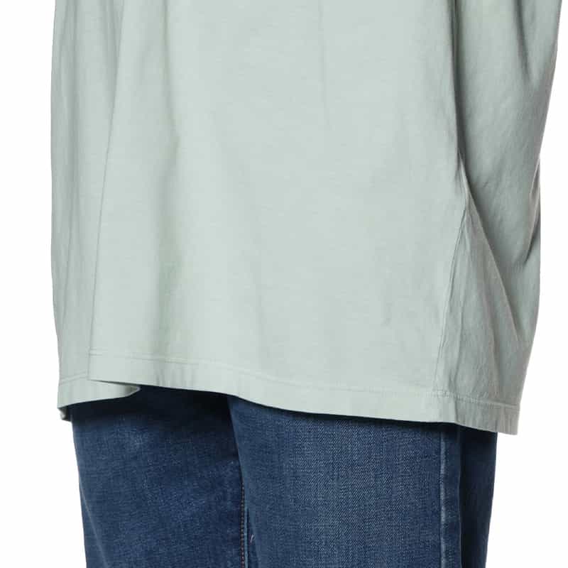 MM6 MAISON MARGIELA カレンダータグプリントTシャツ LT GREEN