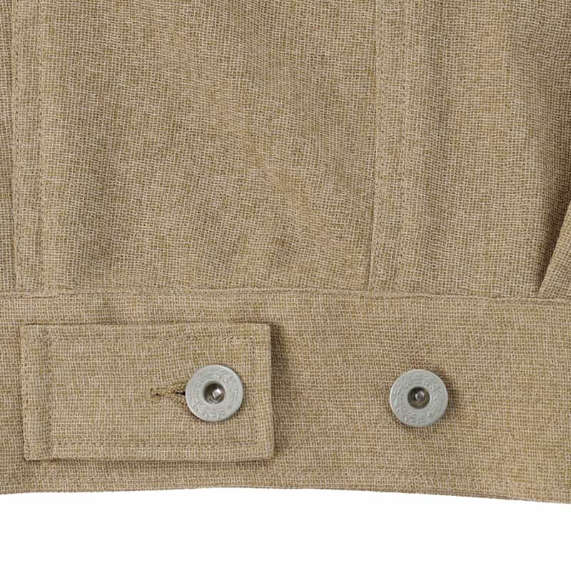 BARNEYS NEW YORK ジャージー素材ワークジャケット BEIGE