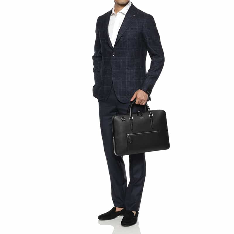 SMYTHSON SMYTHSON＜スマイソン＞ ブリーフケース BLACK