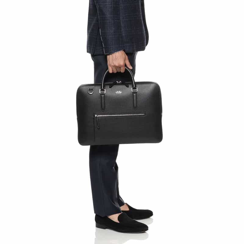 SMYTHSON SMYTHSON＜スマイソン＞ ブリーフケース BLACK