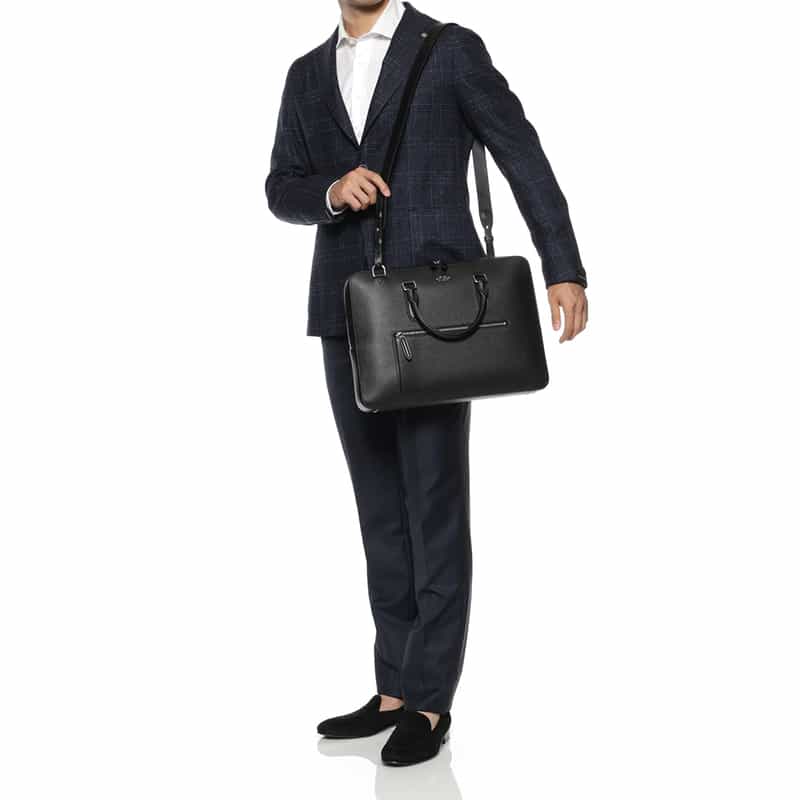 SMYTHSON SMYTHSON＜スマイソン＞ ブリーフケース BLACK