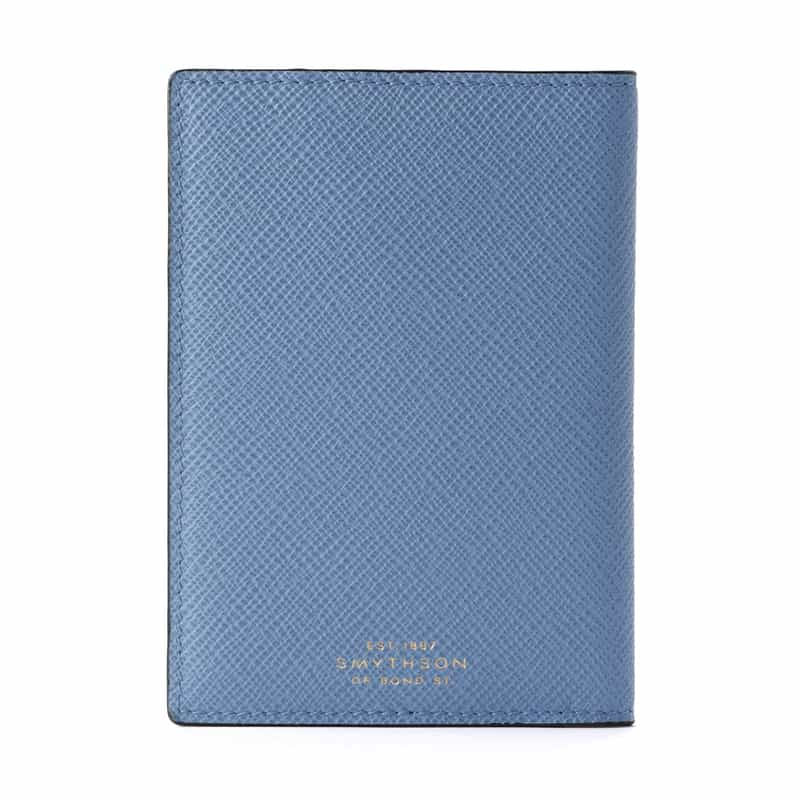 SMYTHSON "PANAMA" パスポートケース LT BLUE