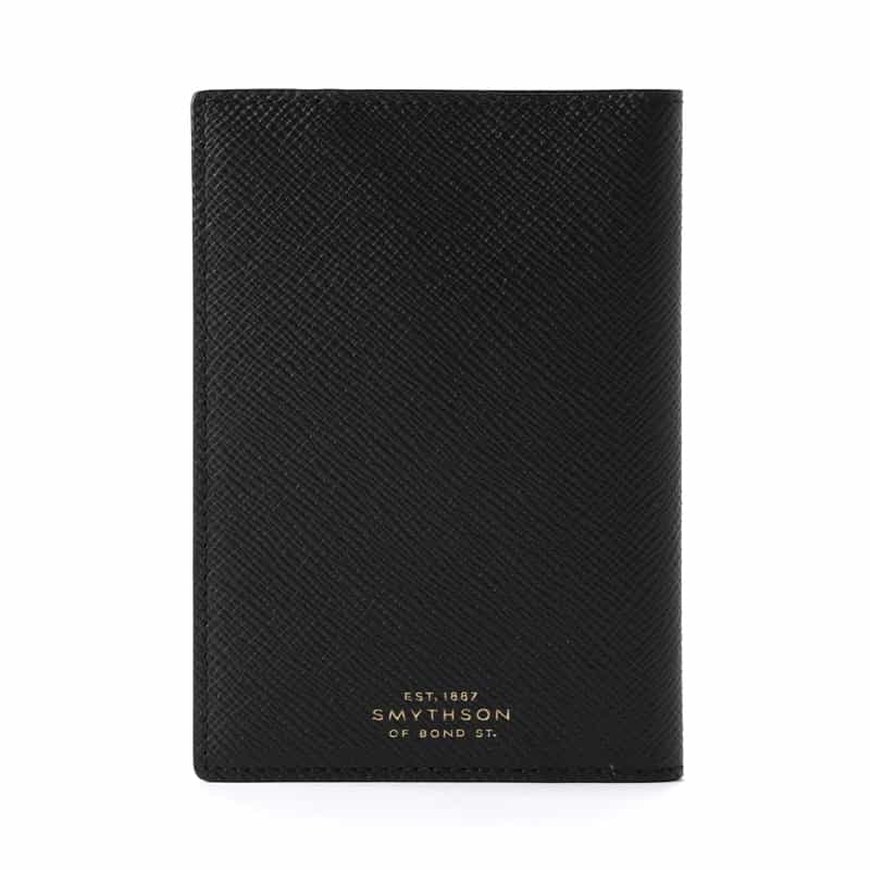 SMYTHSON SMYTHSON＜スマイソン＞パスポートケース"PANAMA" BLACK