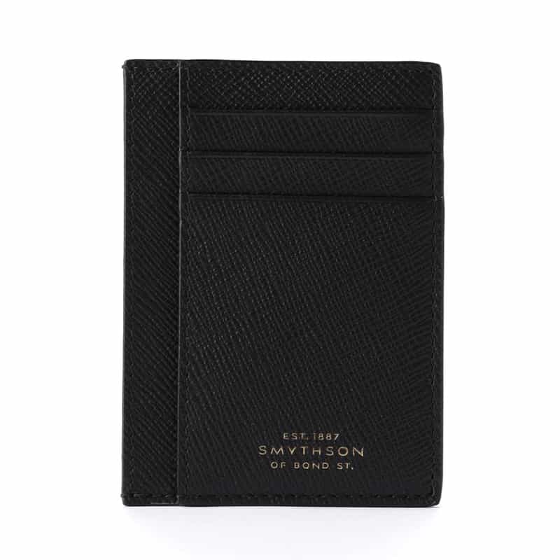 SMYTHSON SMYTHSON＜スマイソン＞レザーカードケース"PANAMA" BLACK