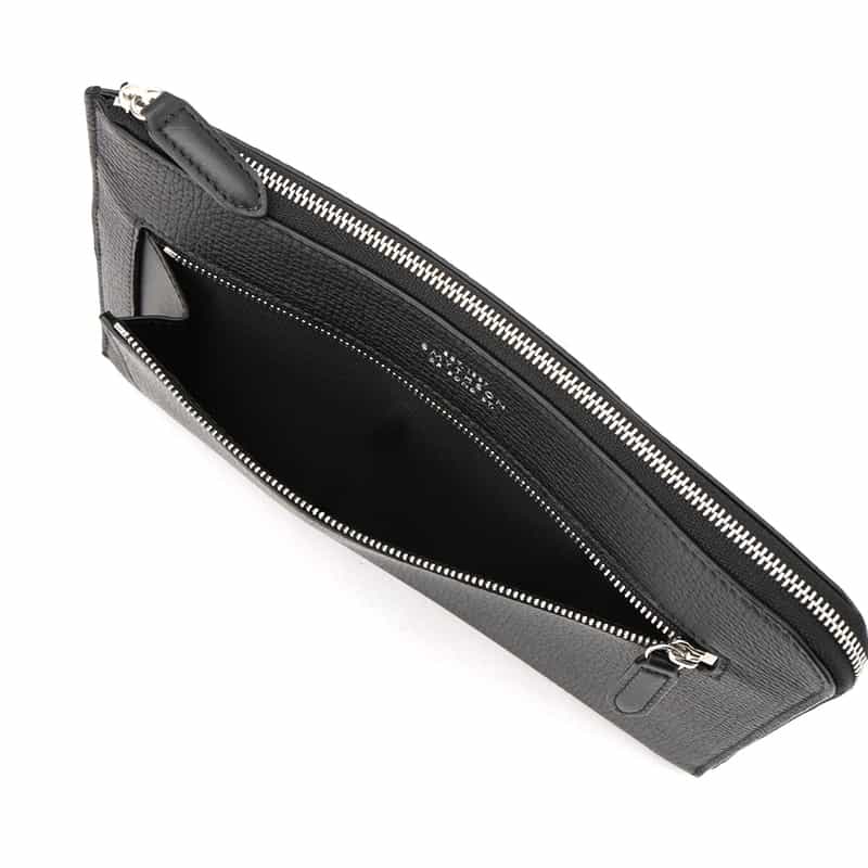 SMYTHSON SMYTHSON＜スマイソン＞ クラッチバッグ BLACK