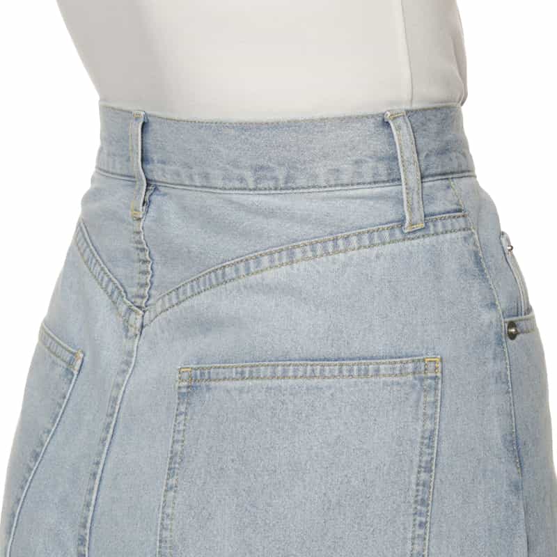 BARNEYS NEW YORK ウォッシャブル カービィデニムパンツ LIGHT BLUE