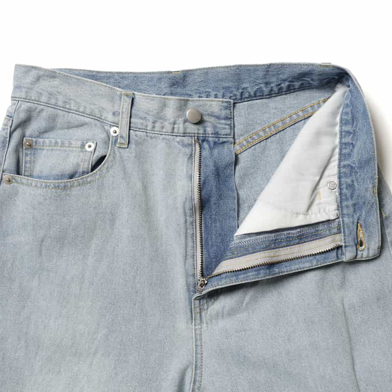 BARNEYS NEW YORK ウォッシャブル カービィデニムパンツ LIGHT BLUE