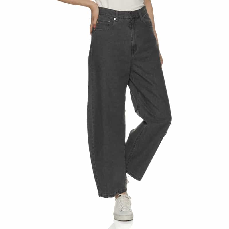 BARNEYS NEW YORK ウォッシャブル カービィデニムパンツ BLACK