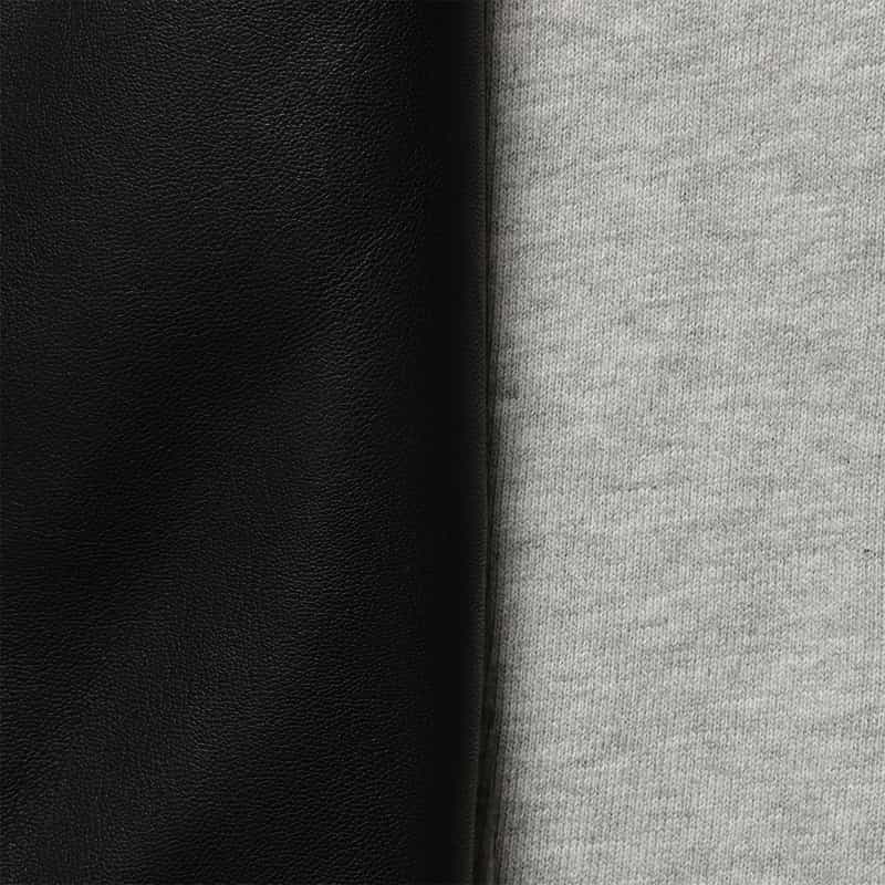 BARNEYS NEW YORK ウォッシャブル フード付きライダースジャケット BLACK