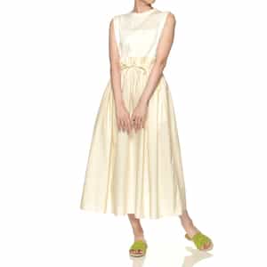 ウォッシャブル ドローコード付ドレス