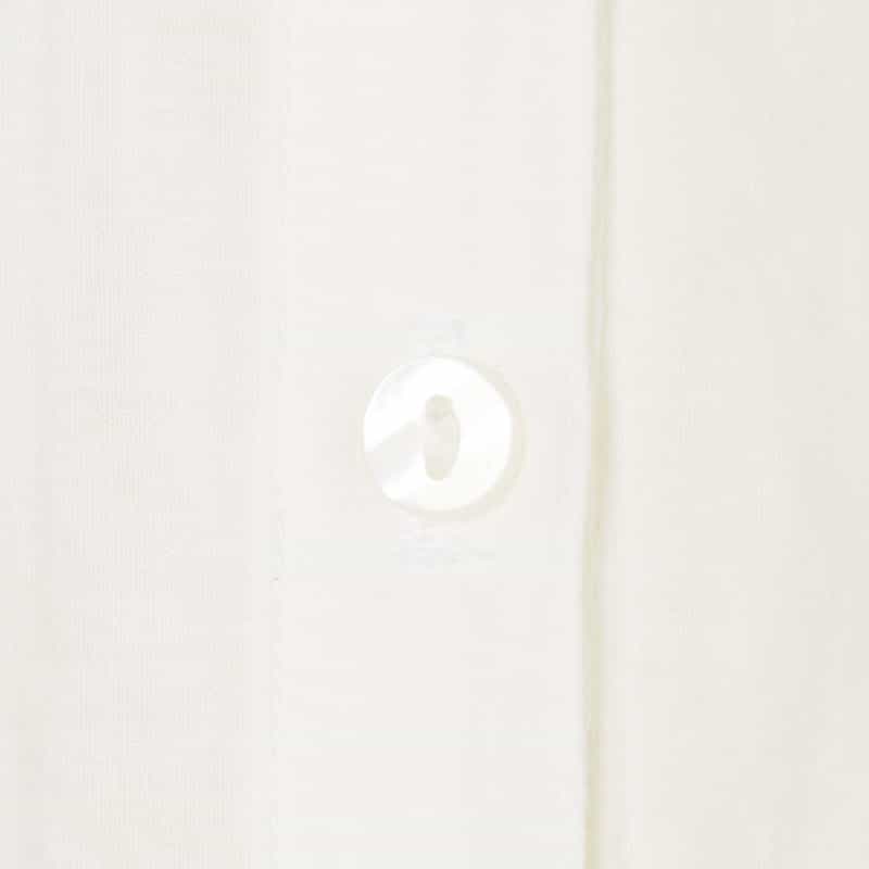 BARNEYS NEW YORK ウォッシャブル ロングドレス WHITE