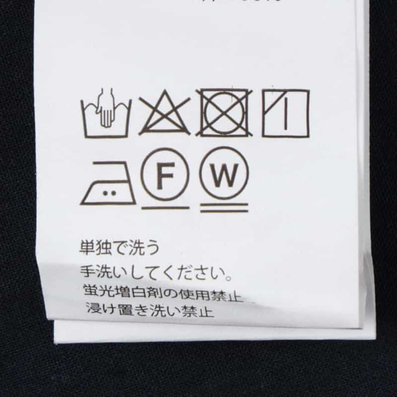 BARNEYS NEW YORK ウォッシャブル キャミソール付きキャップスリーブドレス NAVY