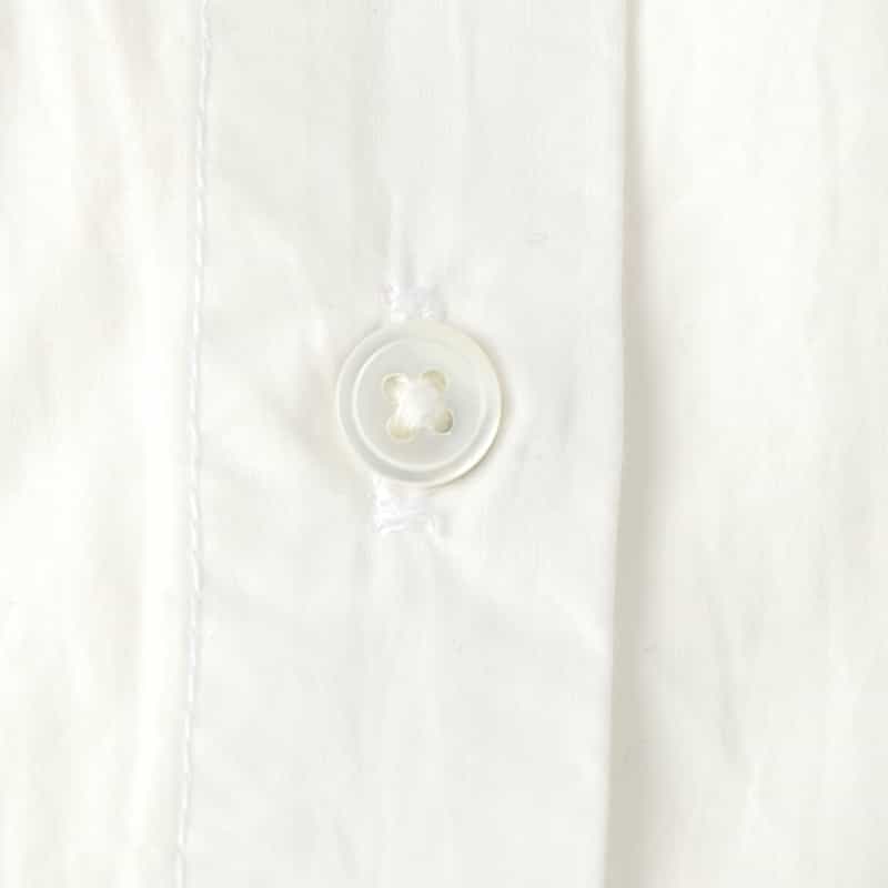 BARNEYS NEW YORK ウォッシャブル ビスチェ付きシャツドレス WHITE