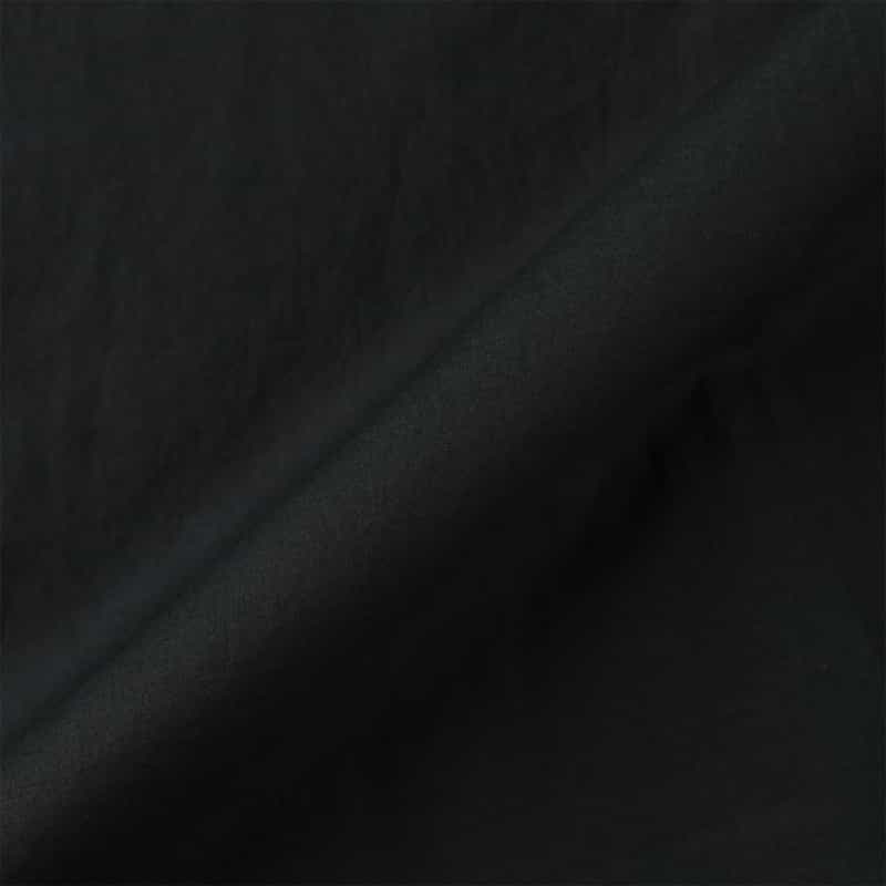 BARNEYS NEW YORK ウォッシャブル ビスチェ付きシャツドレス BLACK