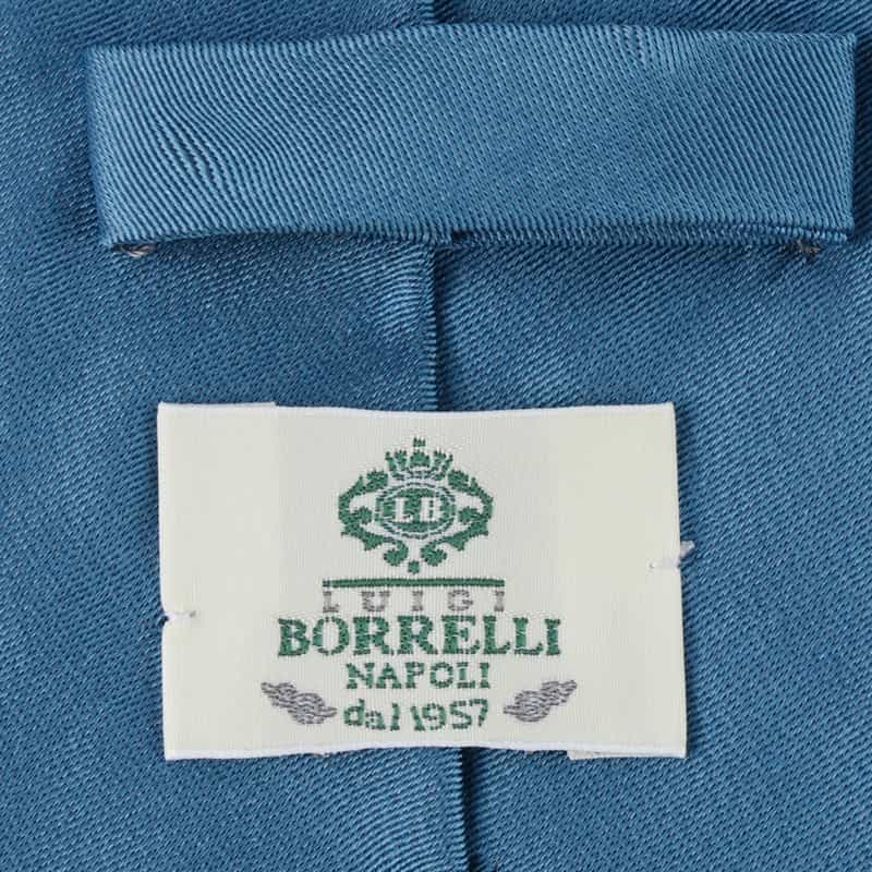 LUIGI  BORRELLI ソリッドタイ LT BLUE