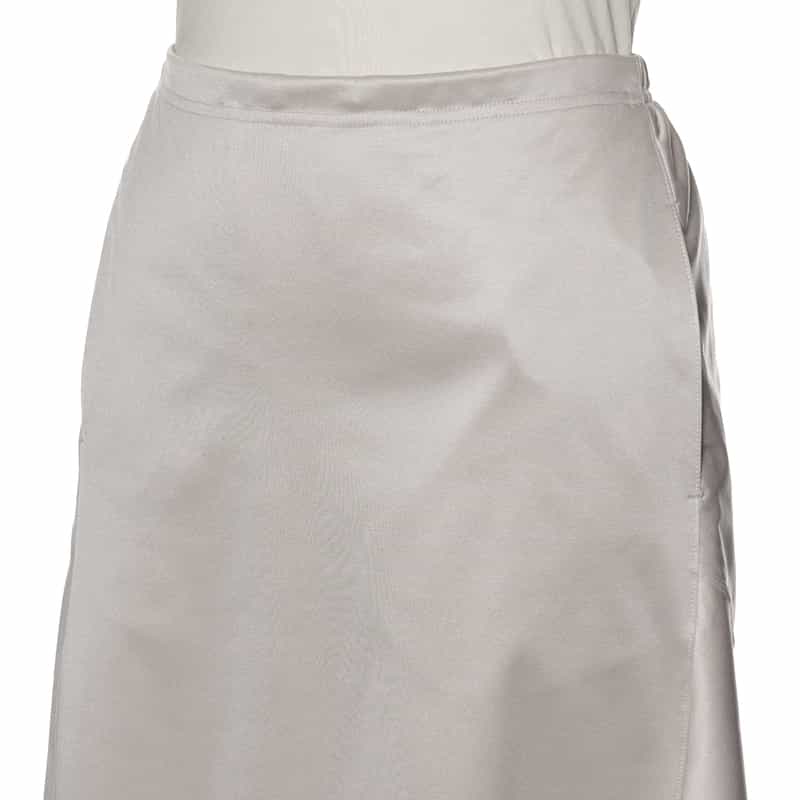 COGTHEBIGSMOKE サテンジャージー フレアスカート SILVER