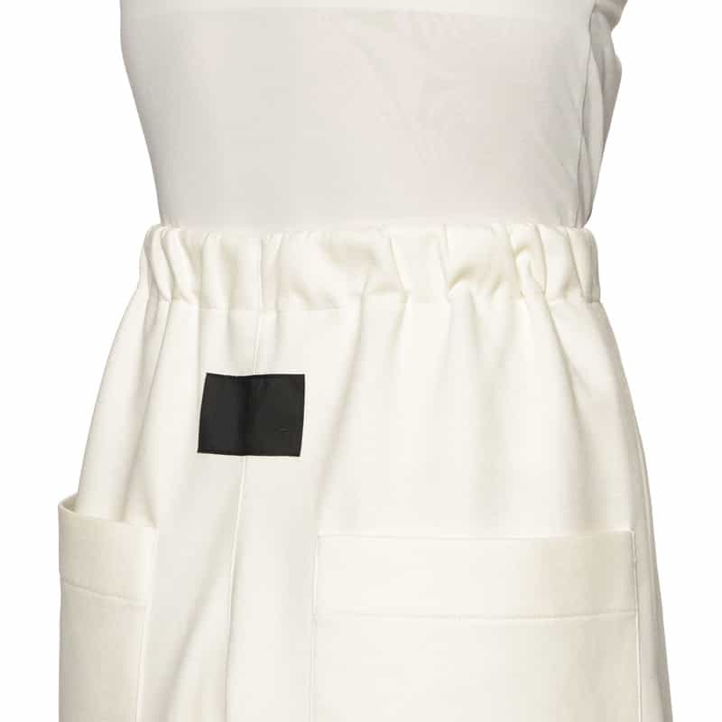 COGTHEBIGSMOKE サイドシームレス ワイドレッグパンツ IVORY