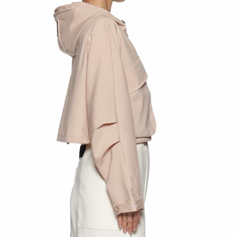 COGTHEBIGSMOKE フロントジップアップ フーデッドブルゾン PINK