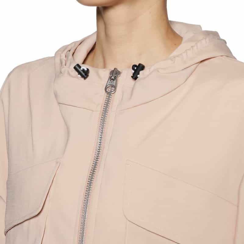 COGTHEBIGSMOKE フロントジップアップ フーデッドブルゾン PINK