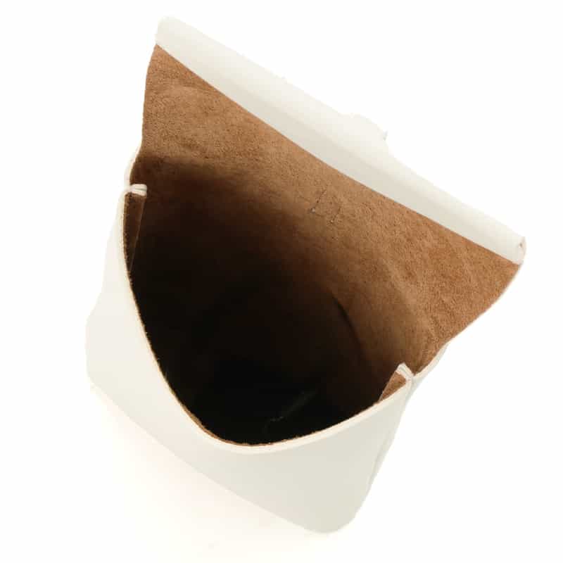 COGTHEBIGSMOKE レザー クロスボディポシェット WHITE