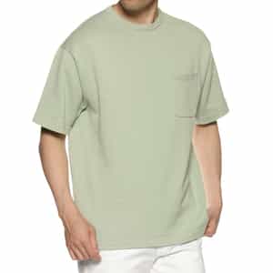コットン素材ポケット付きニットTシャツ（2240890）｜BARNEYS