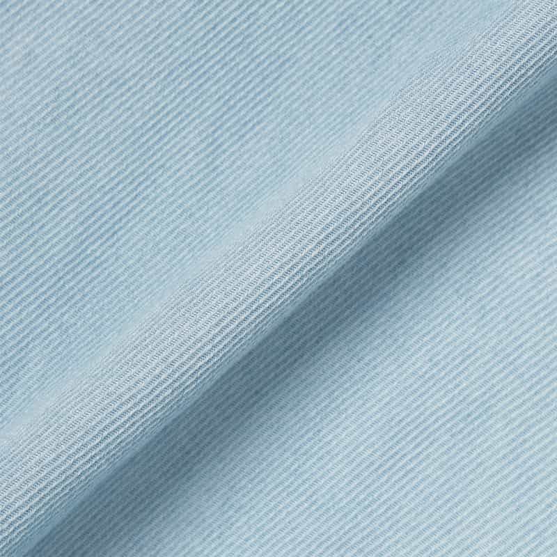 BARNEYS NEW YORK ウォッシャブル デニムシャツ LIGHT BLUE