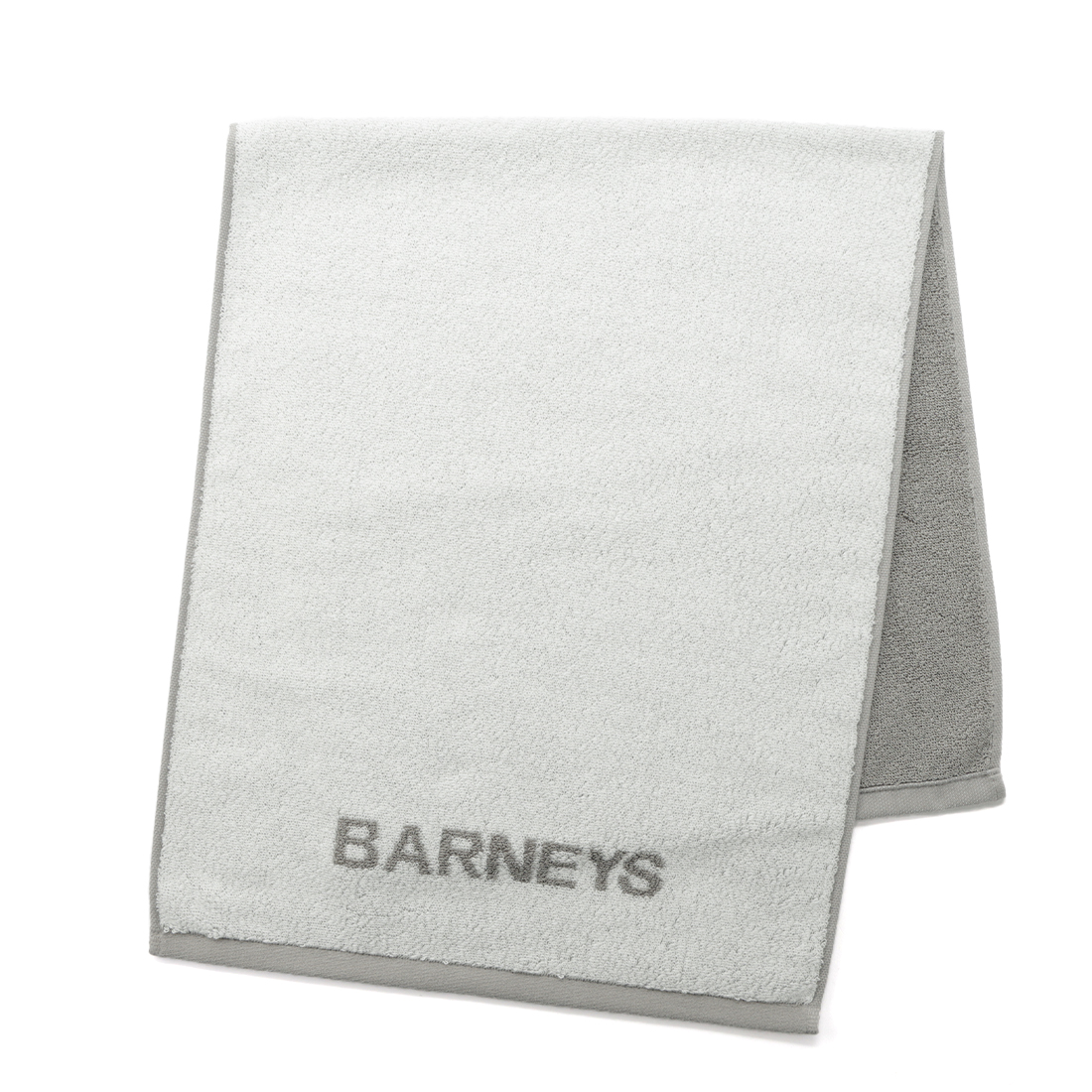 "BARNEYS" ロゴ入りフェイスタオル