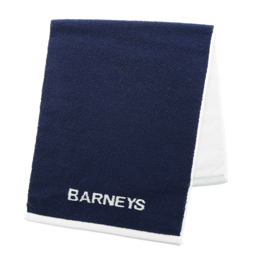 "BARNEYS" ロゴ入りフェイスタオル