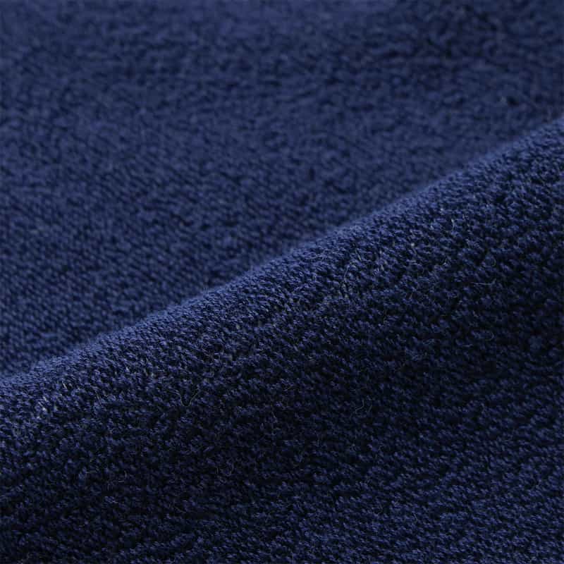 BARNEYS NEW YORK "BARNEYS" ロゴ入りフェイスタオル NAVY