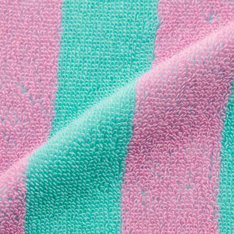 BARNEYS NEW YORK "BARNEYS" ロゴ入りタオルハンカチ LIGHT BLUE