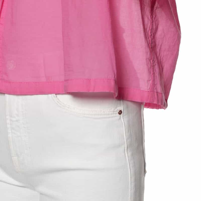 DEVOTION TWINS ボリュームスリーブ リボンブラウス PINK