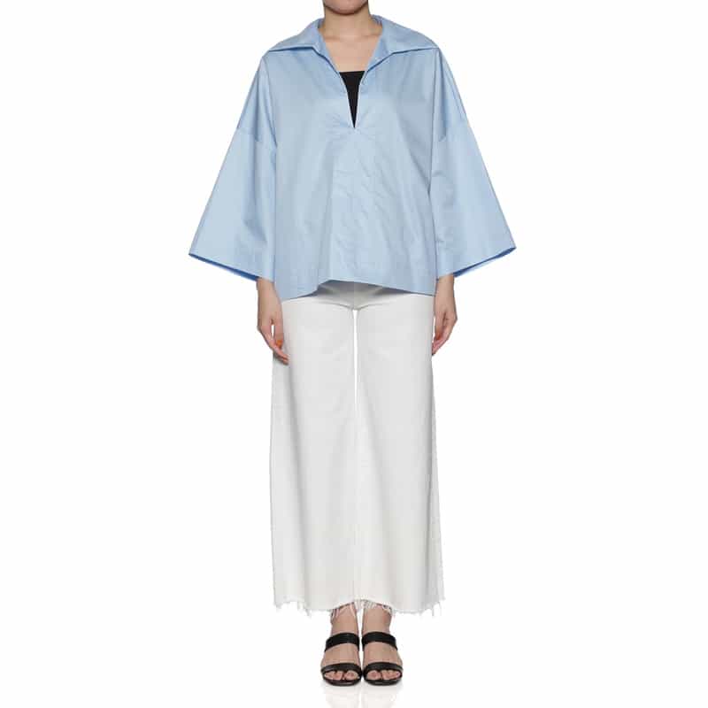 DEVOTION TWINS スキッパーブラウス LT BLUE